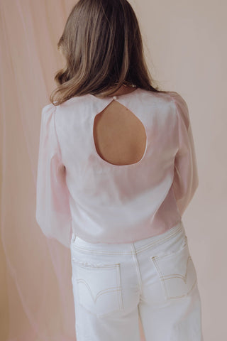 Esmay Blouse - Lichtroze