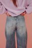 Esmee Barrel Jeans - Washed Blue