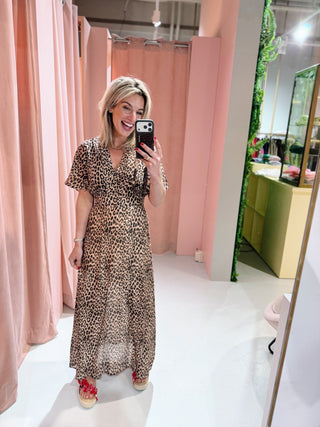 Fenna Dress - Leopard