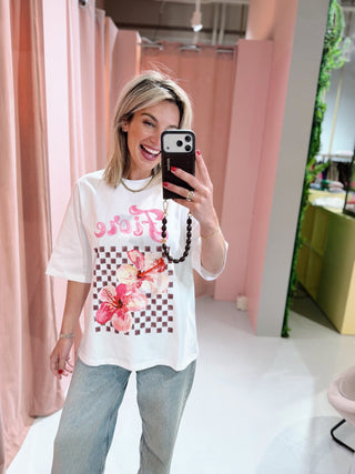 Fiore Tee - Roze