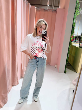 Fiore Tee - Roze