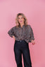 Flora Blouse - Leopard