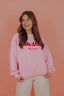 France Sweater - Roze