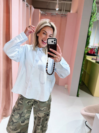 Froukje Blouse - Lichtblauw