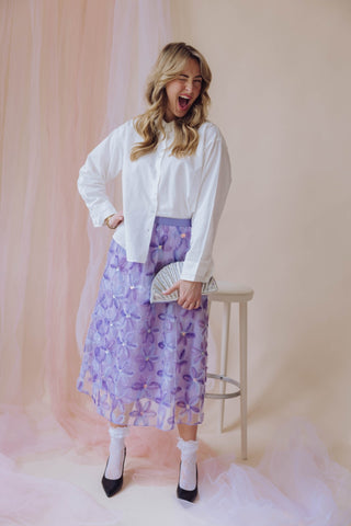 Dorine Skirt - Lila
