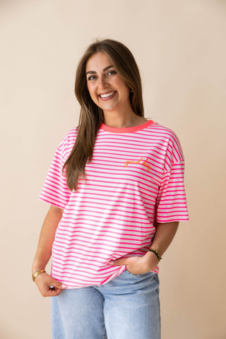 Good Day Tee - Roze