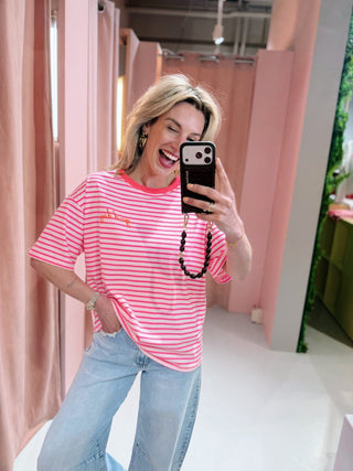 Good Day Tee - Roze