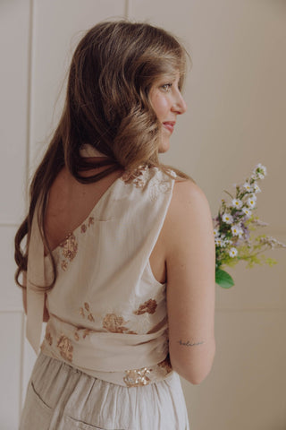 Grace Top - Beige