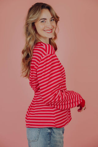 Hailey Longsleeve - Rood