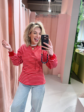Hailey Longsleeve - Rood