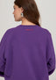 Varsity Sweater - Violet