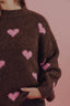 Heart Knit - Bruin