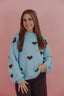 Heart Knit - Lichtblauw