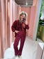Hendrika Pants - Bordeaux