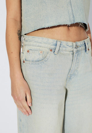 Hill Low Relaxed Jeans - Stream Light Sand