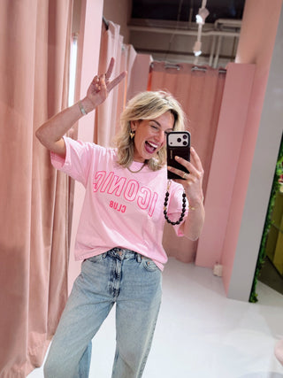 Iconic Club Tee - Roze