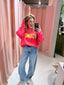 Iconic Sweater - Neon Roze