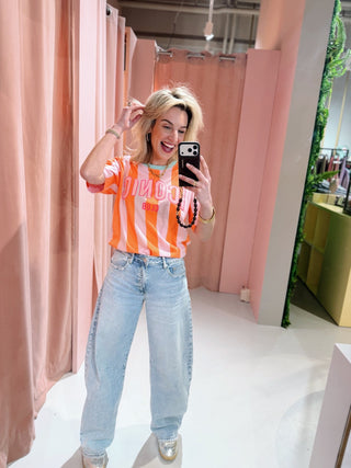 Iconic Tee - Oranje