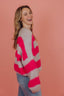 Ilvy Knit - Grijs/Roze