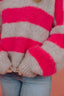 Ilvy Knit - Grijs/Roze