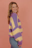 Ilvy Knit - Lila/Geel