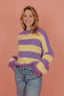 Ilvy Knit - Lila/Geel