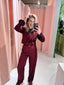 Isa Pantalon - Bordeaux