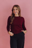 Jaimie Longsleeve - Bordeaux
