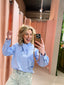 Janey Blouse - Blauw