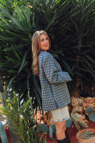 Jasmijn Blazer - Blauw