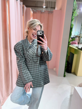 Jasmijn Blazer - Blauw