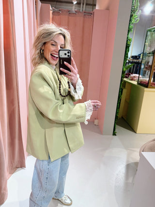 Jasmijn Blazer - Groen