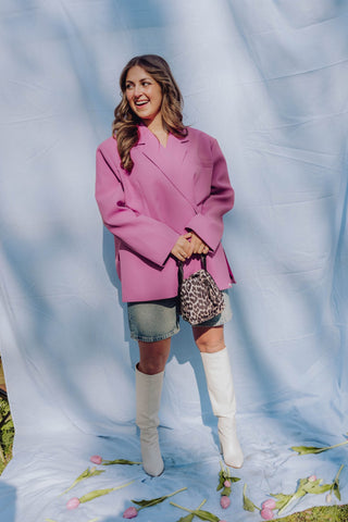 Jasmijn Blazer - Roze