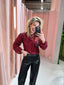Jayce Blouse - Bordeaux