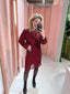 Jemma Dress - Bordeaux