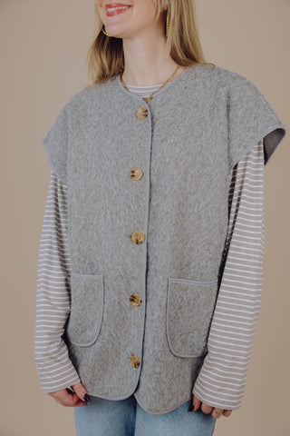 Jolie Gilet - Grijs