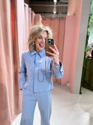 Joy Blouse - Blauw