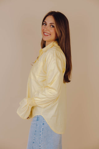 June Blouse - Geel