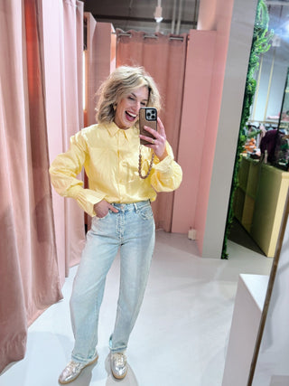 June Blouse - Geel