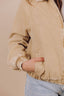 Kaitlyn Bomber - Beige