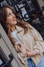 Kaitlyn Bomber - Beige