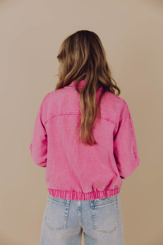 Kaitlyn Bomber - Roze