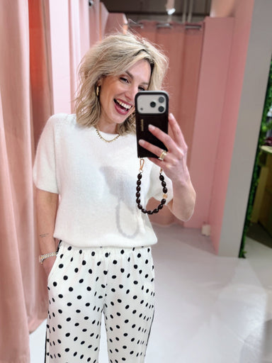 Karlijn SS Knit - Off White