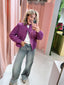 Kate Heart Jacket - Paars