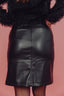 Kate PU Skirt - Zwart