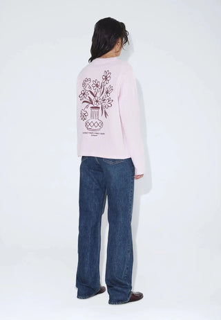 Kath Longsleeve - Pink Flower