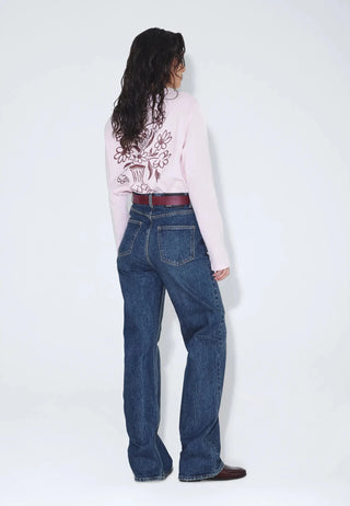 Kath Longsleeve - Pink Flower