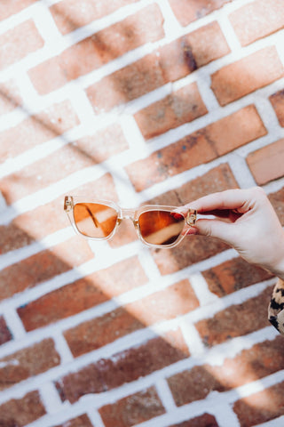 Kaws Sunglasses - Ecru Transparent