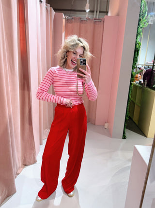 Kayla Pants - Rood
