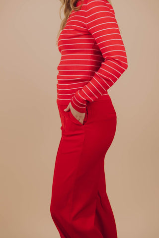 Kayla Pants - Rood